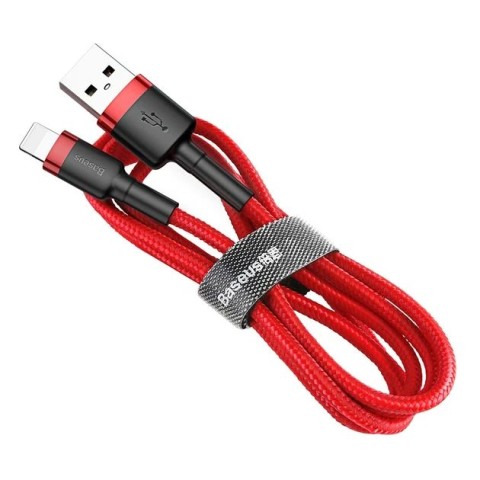 Кабель Baseus Cafule Lightning 1.5A (2m) Red