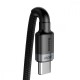 Кабель Baseus Cafule Type-C to Type-C 2.0 100W (2m) Black