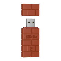 Бездротовий USB адаптер 8BitDo USB Wireless Adapter 2 Brown Б/В