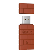 Бездротовий USB адаптер 8BitDo USB Wireless Adapter 2 Brown Б/В