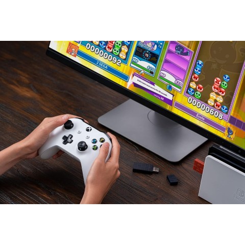 Бездротовий USB адаптер 8BitDo USB Wireless Adapter 2 Brown Б/В