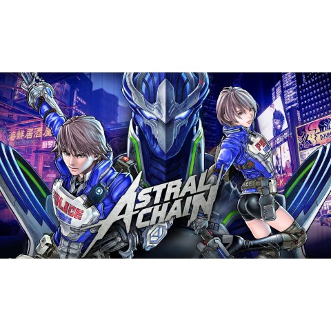 Гра Astral Chain для Nintendo Switch (Картридж) SUB Б/В