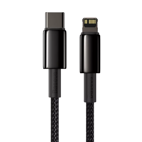 Кабель Baseus Tungsten Type-C to Lightning PD 20W (2m) Black