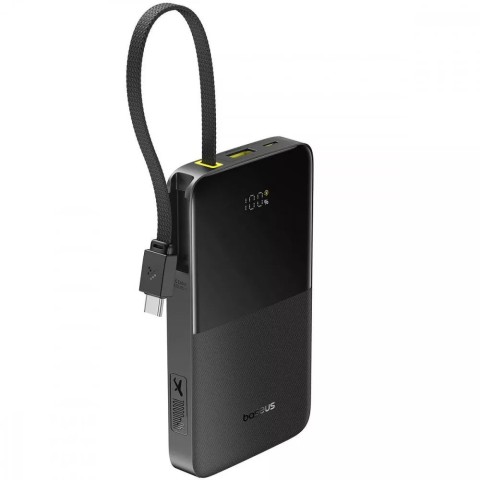 Зовнішній акумулятор Baseus EnerFill FC51 Bipow2 Pro Digital Display 10000mAh 22.5W Black