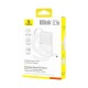 Зовнішній акумулятор Baseus EnerFill FC51 Bipow2 Pro Digital Display 10000mAh 22.5W White