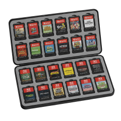 Футляр для картриджів Nintendo Switch / Nintendo Switch 2 Black