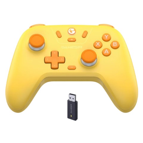 Бездротовий геймпад GameSir Nova Lite Multiplatform Controller Golden Yellow Уцінка (Пошкоджена упаковка)
