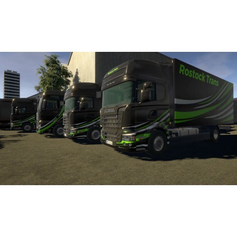 Игра On The Road: Truck Simulator для PS4 (Blu-ray диск) ENG Б/У