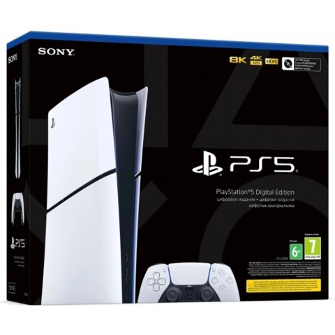 Игровая консоль Sony PlayStation 5 Slim Digital Edition 825GB White
