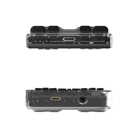 Портативна ретро приставка Anbernic RG 35XX 64GB Transparent Black