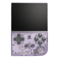 Портативна ретро приставка Anbernic RG 35XX 64GB Transparent Purple