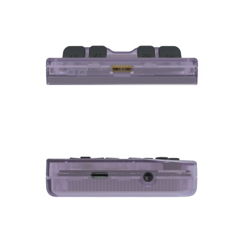 Портативна ретро приставка Anbernic RG 35XX 64GB Transparent Purple