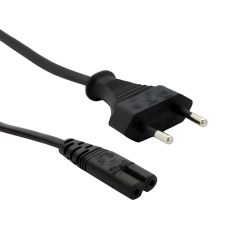 Кабель Cablexpert 2х0.75mm CEE7/16-C (1.5m) Black