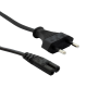 Кабель Cablexpert 2х0.75mm CEE7/16-C (1.5m) Black