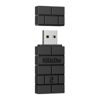 Беспроводной USB адаптер 8BitDo USB Wireless Adapter 2 Black
