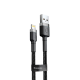 Кабель Baseus Cafule Lightning 1.5A (2m) Black