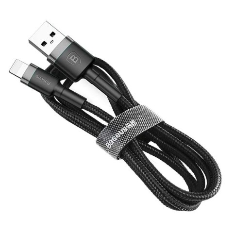 Кабель Baseus Cafule Lightning 1.5A (2m) Black