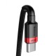 Кабель Baseus Cafule Type-C to Type-C 2.0 100W (2m) Red/Black