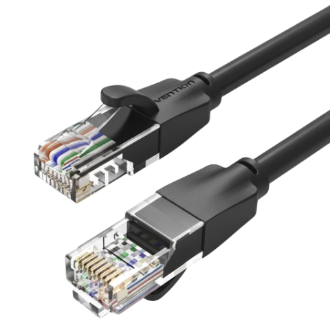 Патч-корд Vention CAT6 UTP Ethernet RJ-45 (2m) Black