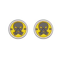 Накладки на стіки для геймпада PS4 / PS5 / Xbox GasMask