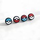 Набір з 4 накладок на стіки для PlayStation Vita Pokeball Blue/Red
