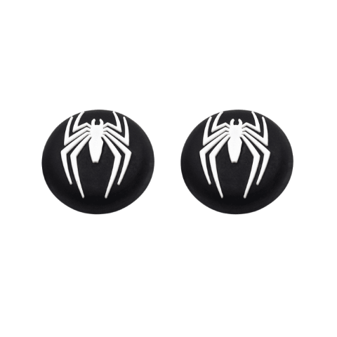 Накладки на стіки для геймпада PS4 / PS5 / Xbox Black/White SpiderMan
