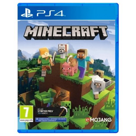 Игра Minecraft для PS4 (Blu-ray диск) RU Б/У