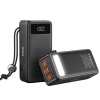 Зовнішній акумулятор Veger Tank Boost 56000 mAh 130W PD/QC3.0 Black
