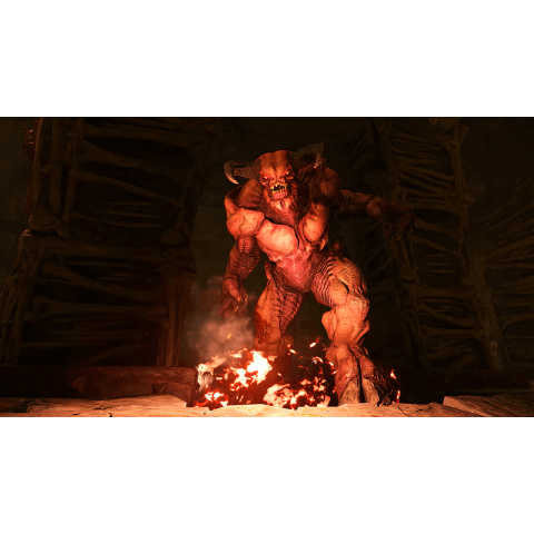 Игра DOOM для PS4 (Blu-ray диск) RU Б/У