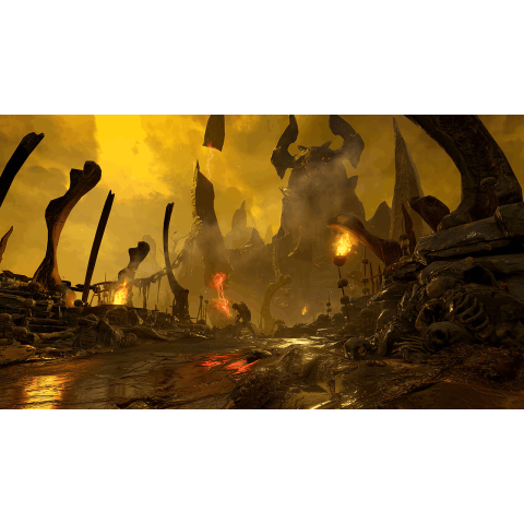 Игра DOOM для PS4 (Blu-ray диск) RU Б/У