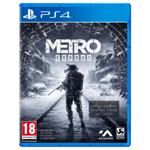 Гра Metro Exodus для PS4 (Blu-ray диск) RUS Б/В