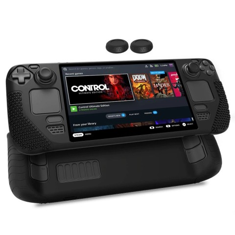 Чохол Dobe Silicone Case для Valve Steam Deck Black