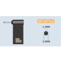 Адаптер Type-C PD 100W 3.0*1.1
