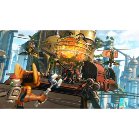 Гра Ratchet & Clank для PS4 (Blu-ray диск) RUS Б/В