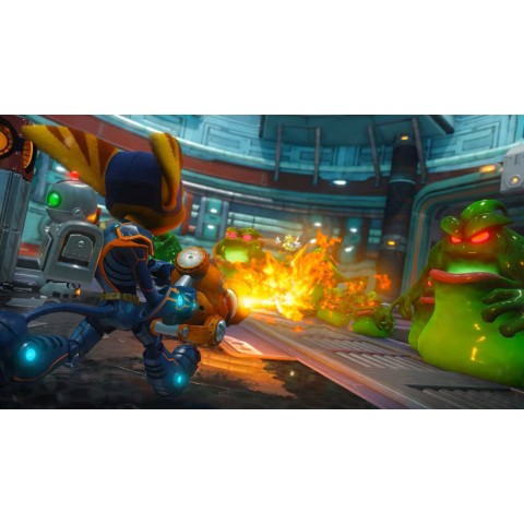 Гра Ratchet & Clank для PS4 (Blu-ray диск) RUS Б/В