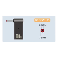 Адаптер Type-C PD 100W 3.5*1.35