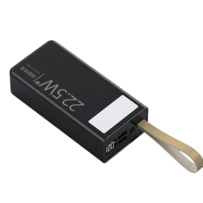 Зовнішній акумулятор WUW Y55 (PD22.5W quick charge) 50000mAh Black