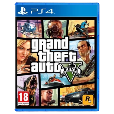 Гра Grand Theft Auto V для PS4 (Blu-ray диск) SUB Б/В