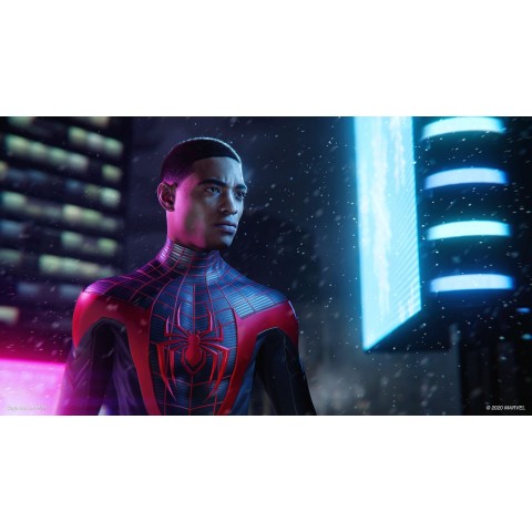 Игра Marvel's Spider-Man: Miles Morales для PS4 (Blu-ray диск) RUS Б/У