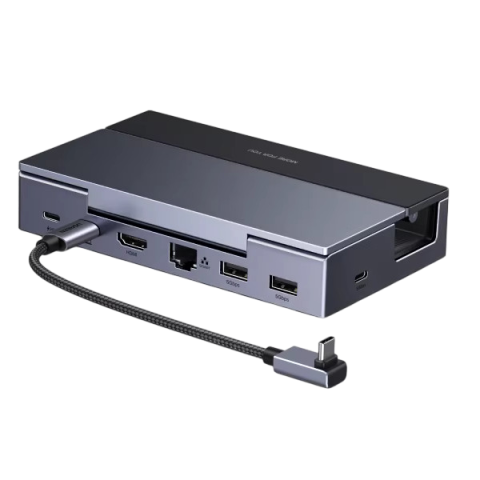 Док-Станція Ugreen Steam Deck Docking Station 6-in-1 (4K@120Hz, PD 100W) Black