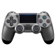 Бездротовий геймпад PGX для PlayStation/PC Dualshock 4 V2 Gray