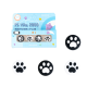 Набір з 4 накладок на стіки для PlayStation Vita Leg Black/White