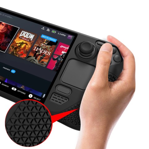 Чехол Dobe Silicone Case для Valve Steam Deck Red