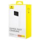Внешний аккумулятор Baseus Star-Lord Digital Display 30000 mAh 30W White