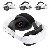 Кріплення ремінь на голову для Oculus Meta Quest 3 / Quest 3S / Quest 2 T4 Elite White