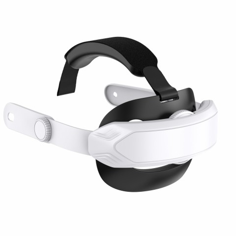 Кріплення ремінь на голову для Oculus Meta Quest 3 / Quest 3S / Quest 2 T4 Elite White