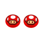 Накладки на стіки для геймпада PS4 / PS5 / Xbox Mushroom Red