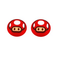 Накладки на стіки для геймпада PS4 / PS5 / Xbox Mushroom Red