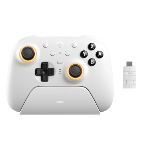 Беспроводной геймпад 8BitDo Ultimate 2 Bluetooth Controller White