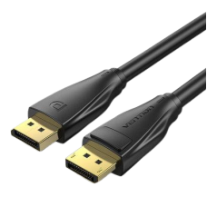 Кабель Vention DisplayPort v1.4 1 м Black, 8K 60 Hz, 4K 144Hz, 2K 165Hz, 1080P 240Hz
